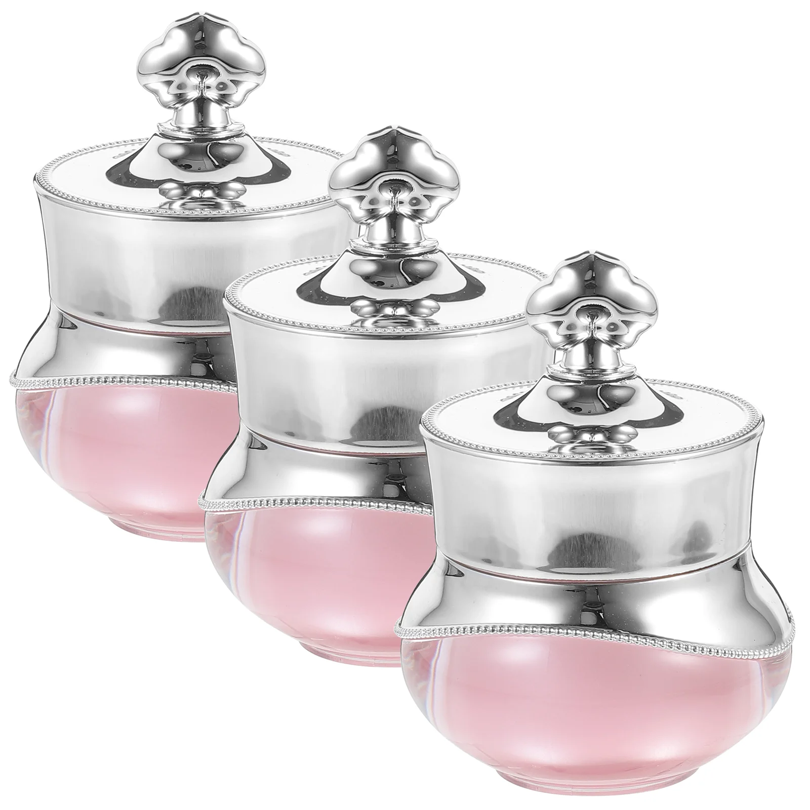 

3 Pcs Bottle Travel Container Storage Jar Acrylic Containers with Lids Jars
