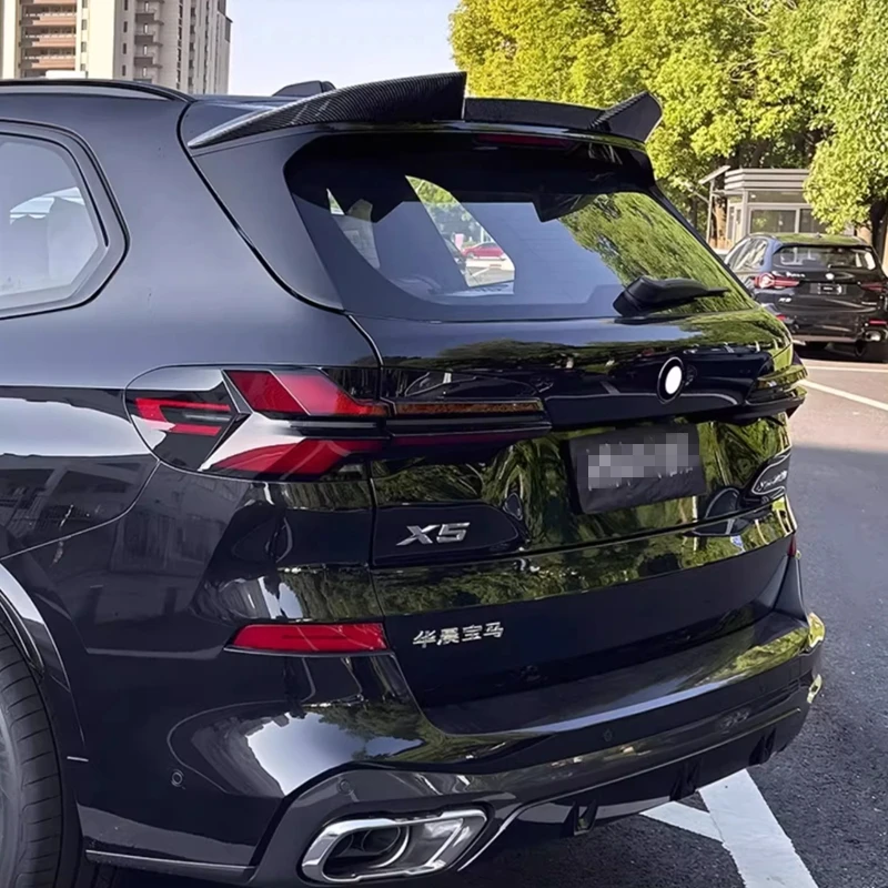 Labio del alerón del techo trasero del coche para BMW X5 G05 30d 40d 40i 45e M50i M50d M Performance Style 2019-2024 Kits de carrocería