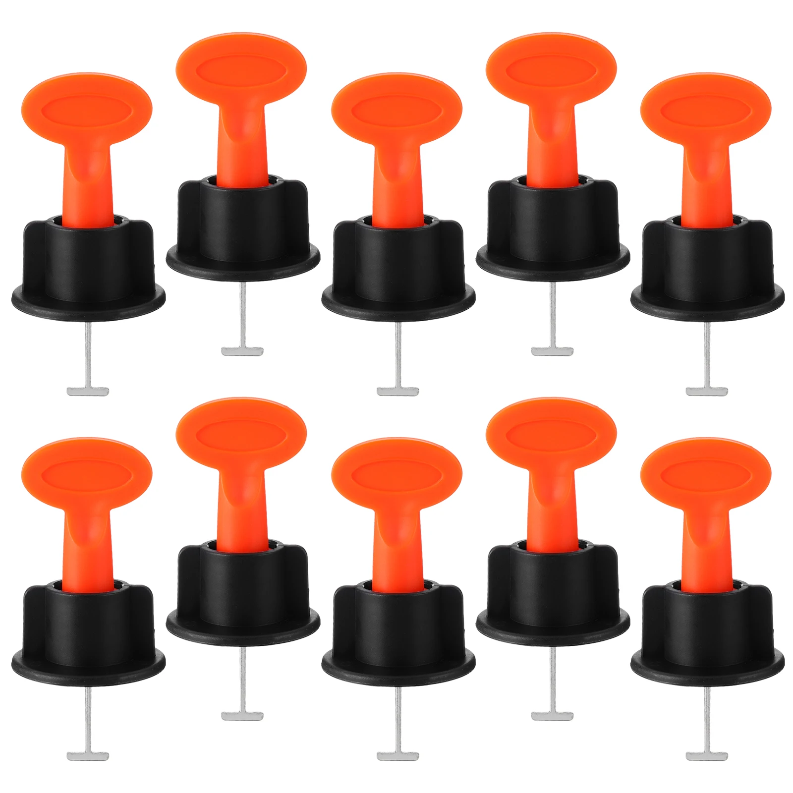 51Pcs Tile Leveling System Reusable Wear-Resistant Tile Installation Tool Kit Improve Floor Leveler Locator DIY