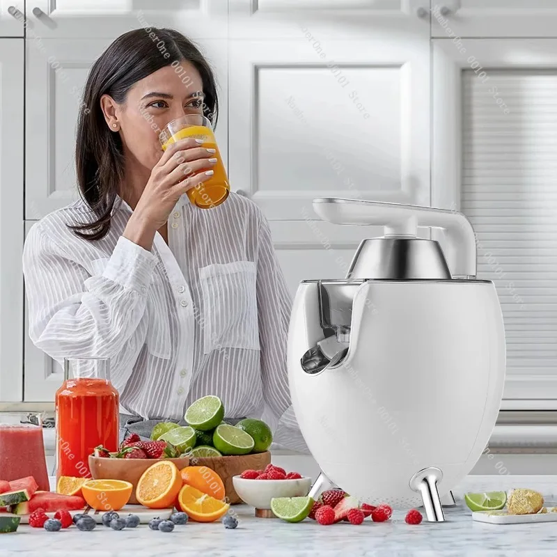 MIUI 850W Citrus Juicer Squeezer with 2 Cones, Stainless Steel Quiet Orange Electric Juice Extractor Machine, 850W