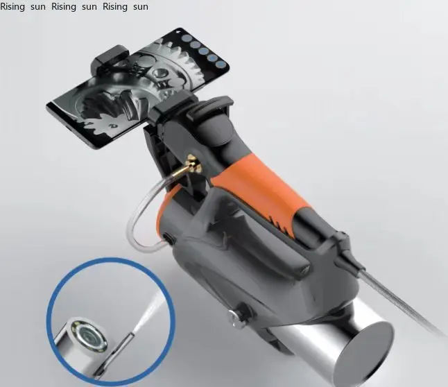 

Handheld Automotive Engine Cleaning Video Inspection Borescope with 2 Way Articulations