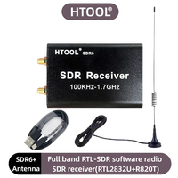 SDR6 Full Band Receiver 100KHz-1.7GHz High Performance Full Band RTL-SDR Receiver Based on RTL2832U Chip
