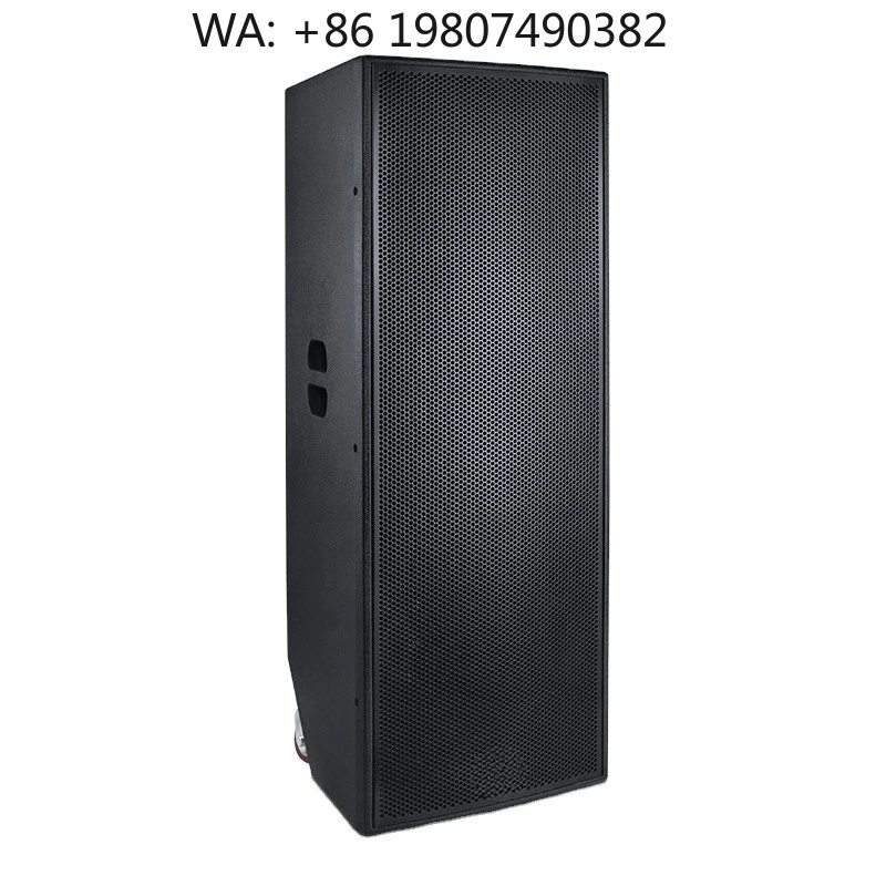 2000W Dual 15 Inch Passive Wooden Speaker Professional Outdoor Karaoke Stage Mono Audio Sound System