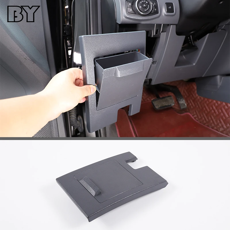 

Car Center Console Fuse Storage Box Compatible For Ford Ranger T7 T8 2015-2021 Driver’s Seat ABS Fuse Box Coin Container