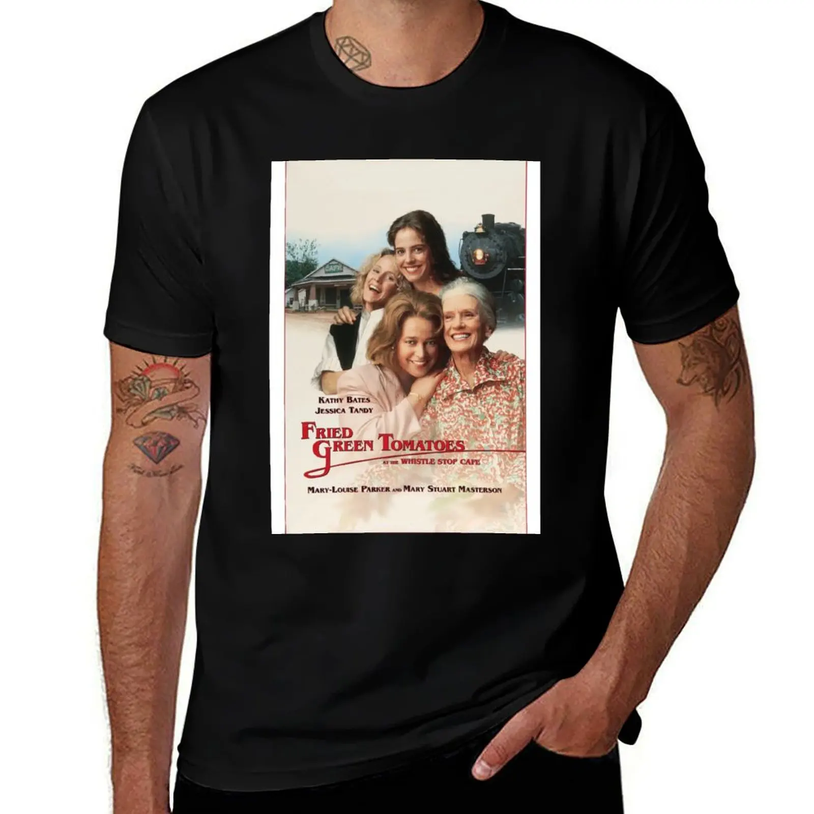 

man for anime shirts t cotton Stop Whistle shirt T-Shirt Green the t Tomatoes Café man at (1991) Fried