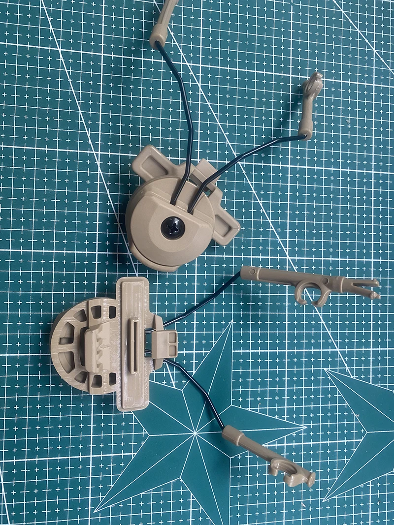 TMC3567 Tactical Team Wendy Earphone Buckle Bracket for Modeling Helmet Comtac Headphones