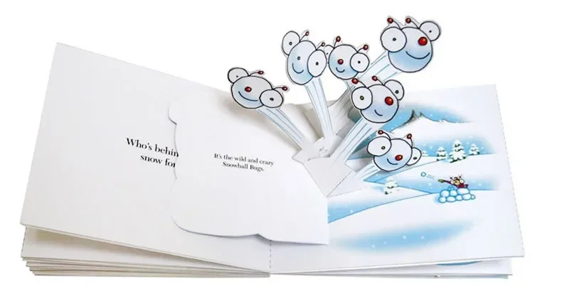 Snow Bugs A Wintery Pop Up Book, David A Carter, Children's books aged 3 4 5 6, English picture books, 9781416950547