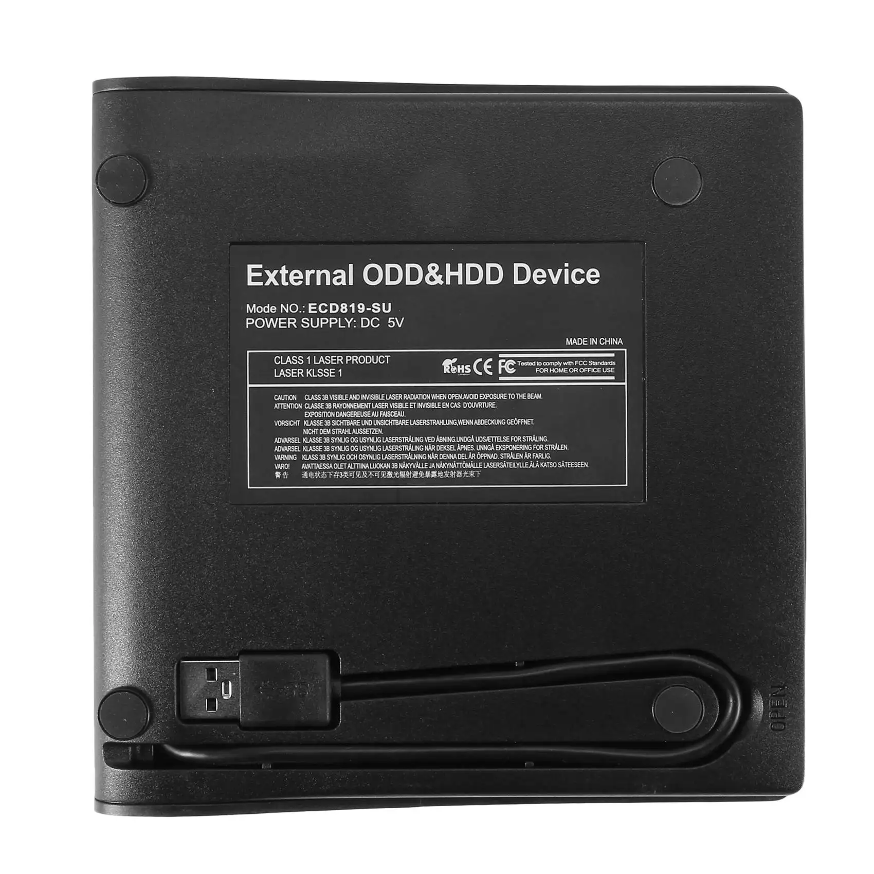 

A93PHOT! Внешний CD/DVD-привод USB 3.0, портативный оптический привод премиум-класса DVD/CD-ROM +/-RW, записывающее устройство и плеер для ноутбуков, ПК и Mac