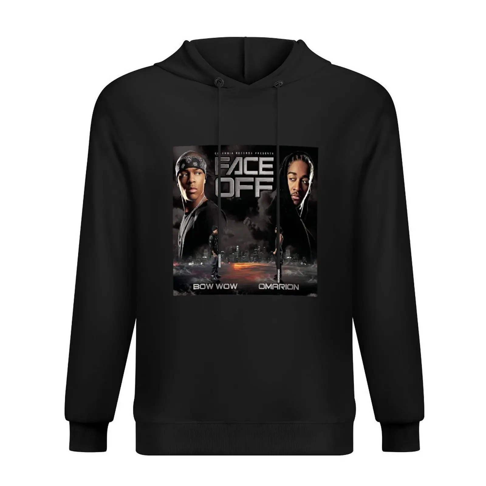 

Day Gift Rapper Omarion Face Off Bow Wow Music Christmas Holiday Hoodie autumn mens clothes anime hoodie