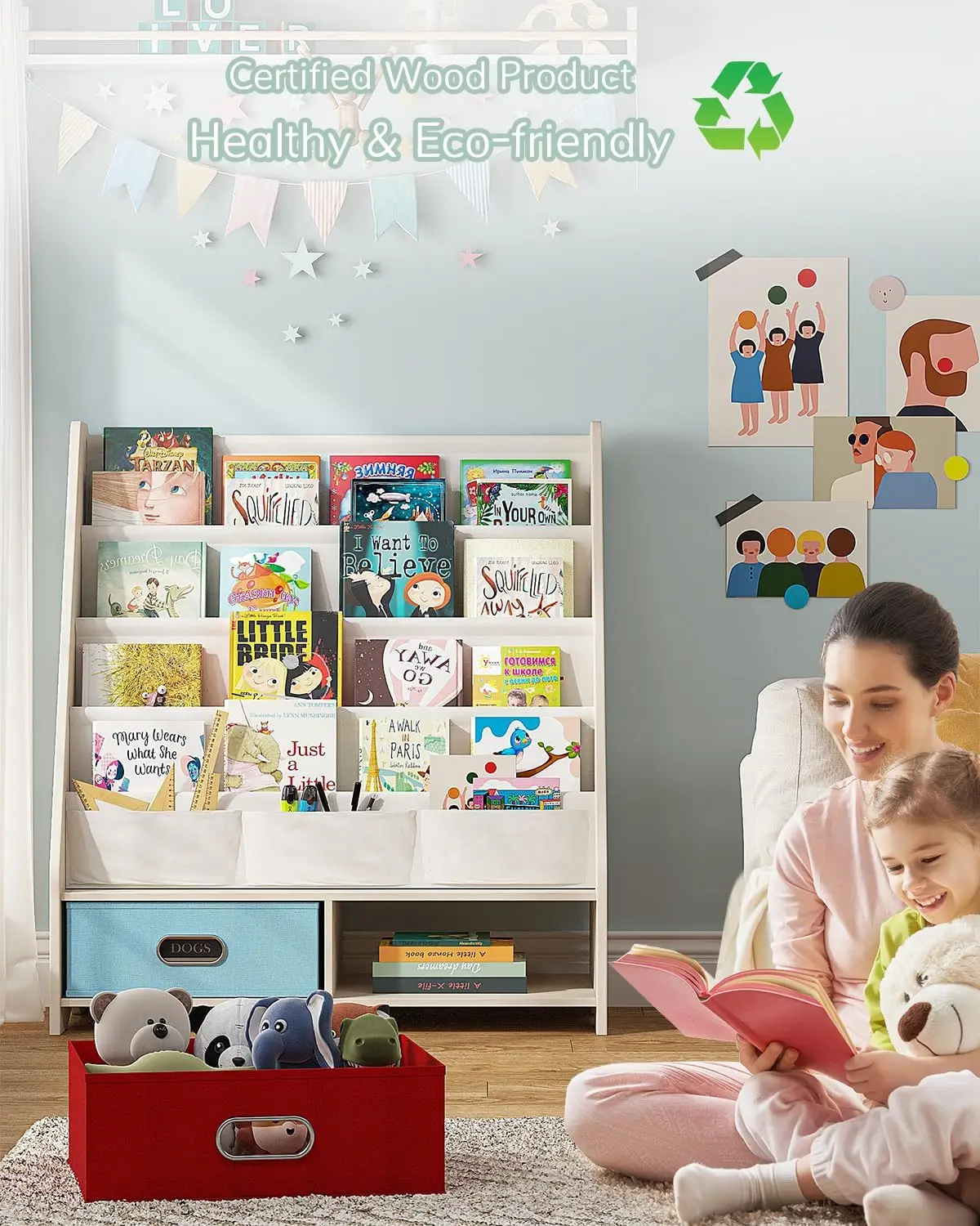 وحدة أرفف صلبة من الفولاذ المجلفن مكونة من 4 طبقات، 24 عريضة × 18 عميقة × 54 عالية، حل تخزين عالي التحمل