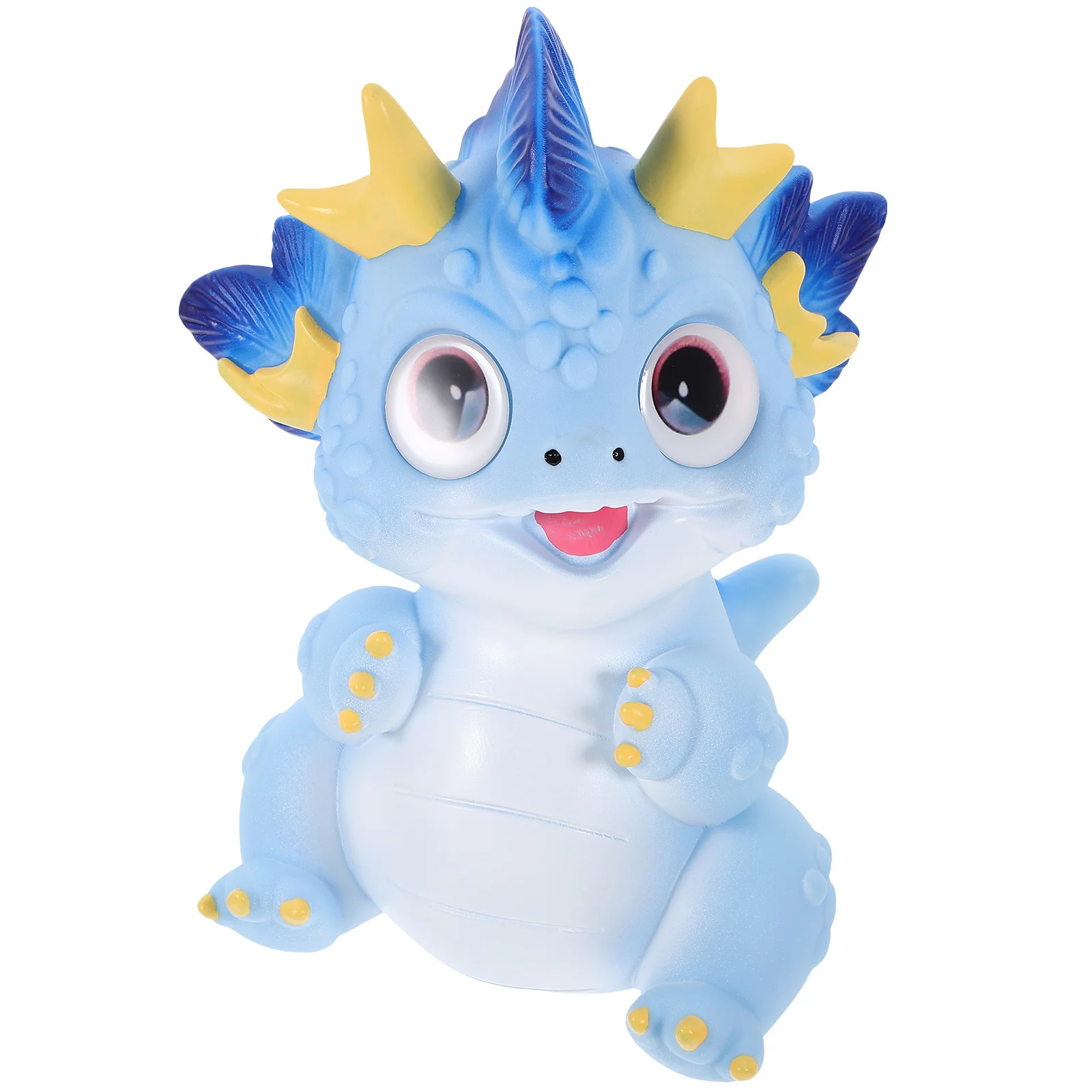 Leuke Kameleon Spaarpot Kinderkamer Decor Vinyl Muntcontainer Schattige Geldbesparende Pot Spaarpot Vinyl Muntcontainer