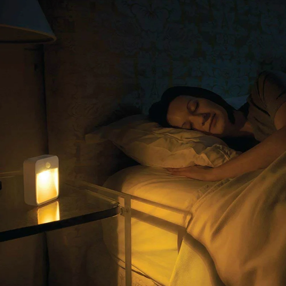

2 Pcs Infrared Sensor Night Light Corridor Stairway Light-sensitive Sensing Body Induction Lamp