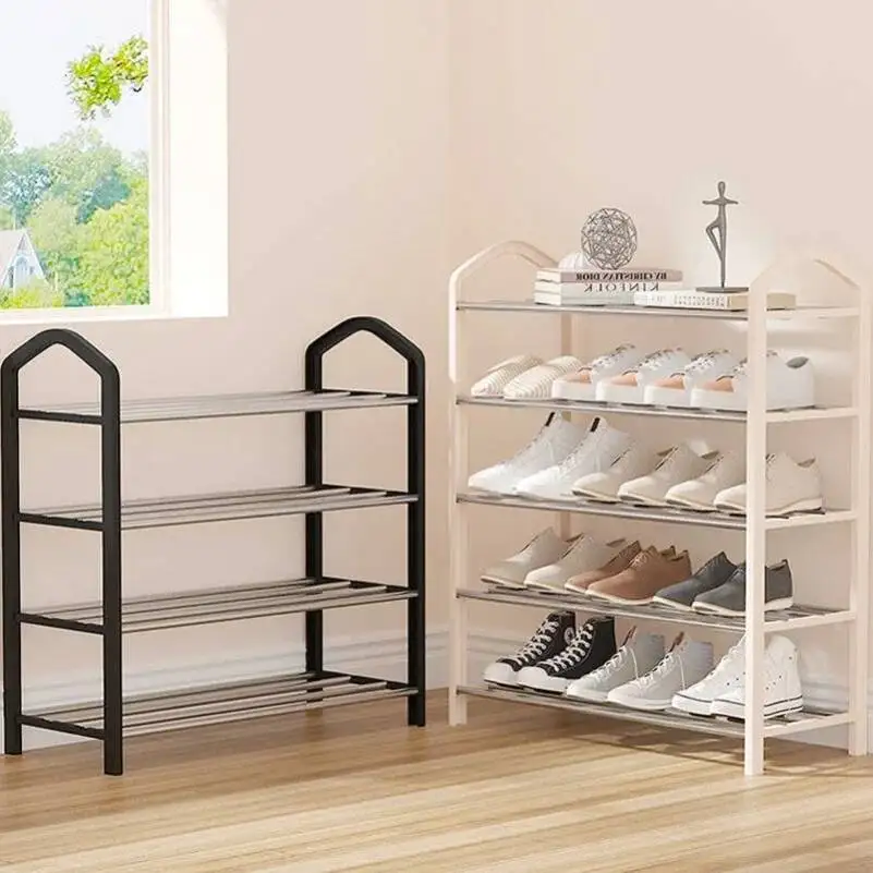 

Simple Home Economic Dormitory Female Door Dustproof Storage Shoe Cabinet Space Small Shoes Shelf Rack WF821330
