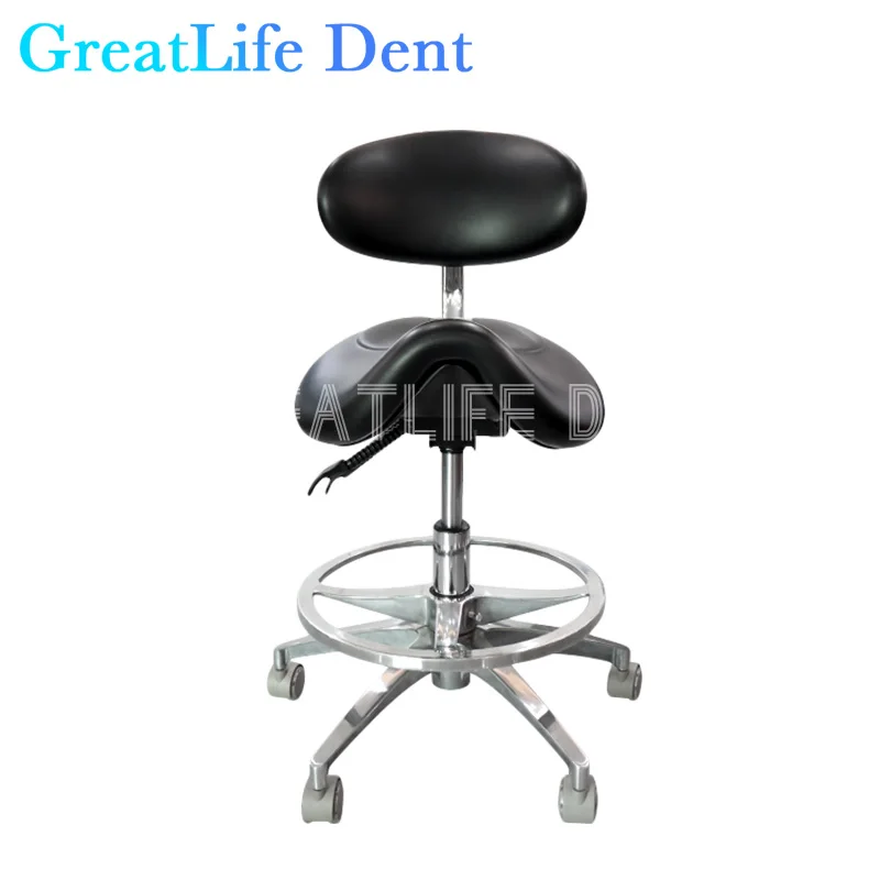 GreatLife Dent Customized B Ultrasound Room Examination Dental Dentist Doctor Nurse Beauty Ergonomic Chair Lift Saddle