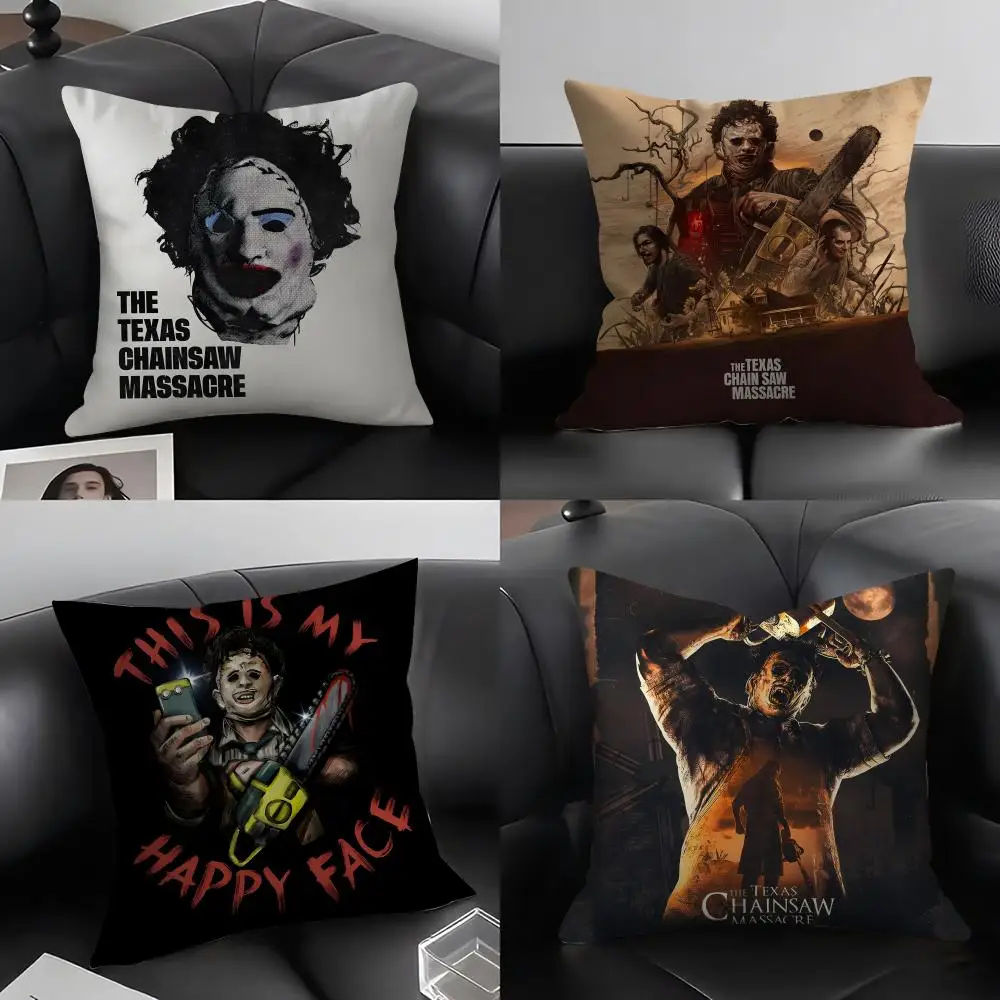 S-Saw MassacreE Movie Cushion Cover Pillowcase Ultra Soft Skin Friendly Fabric Cloud Like Comfort & Concealed Zipper