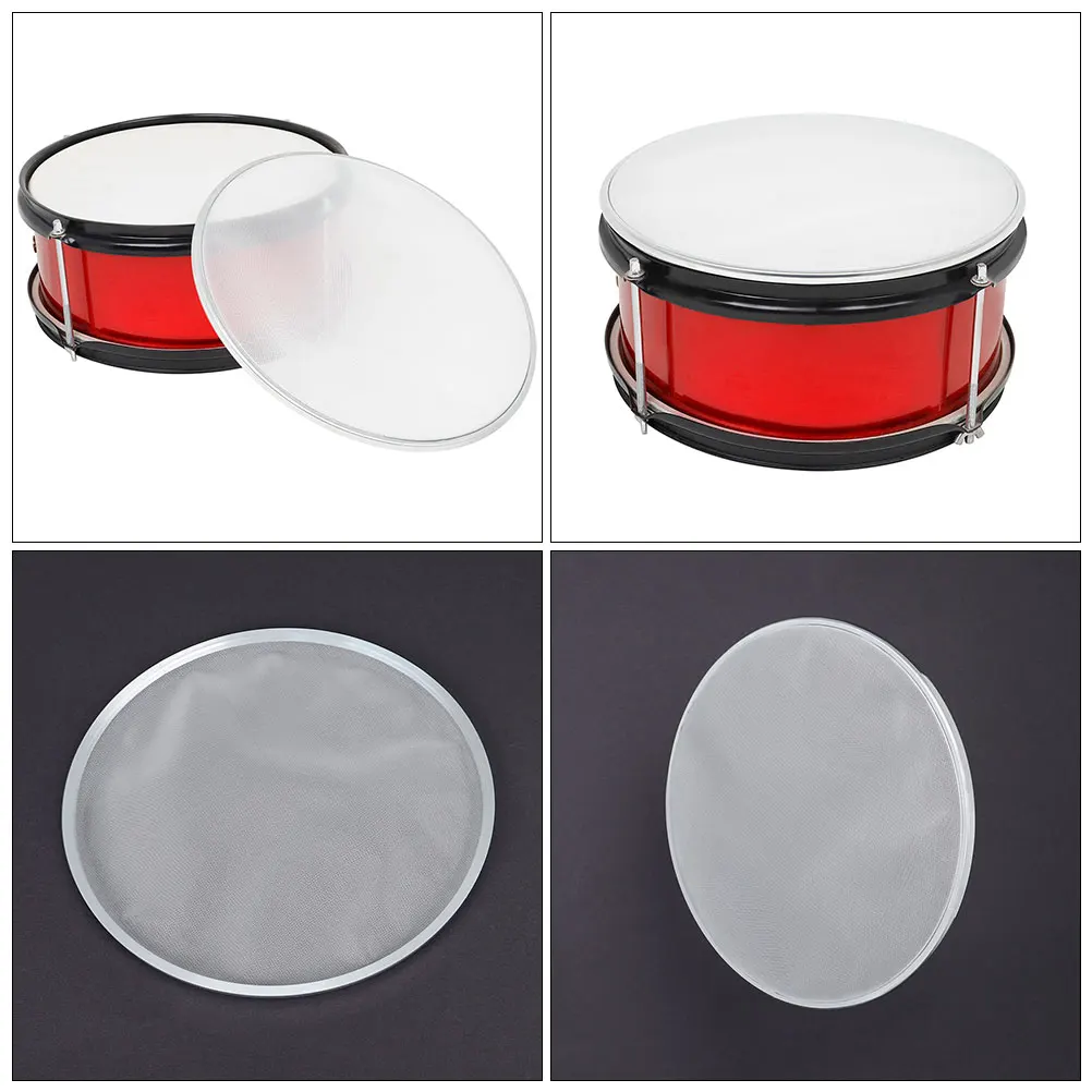 

Creative Snare Mute Head Portable Practice Pad Noise Accessories Durable Metal Polyester Material Delicate Snare