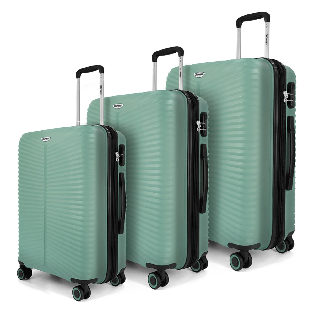20"+24"+28" Luggage Set Lightweight Expandable Travel Suitcase PP Hard Shell Luggage Set Rolling Luggages with Spinner Wheels