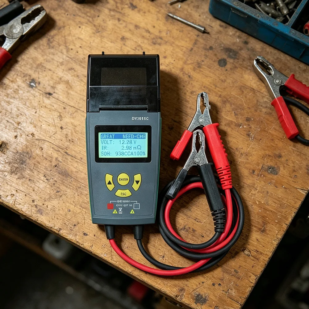 DY3015C Diagnostic Equipment for Automotive Technicians Featuring English Spanish Interface and Direct Print Output