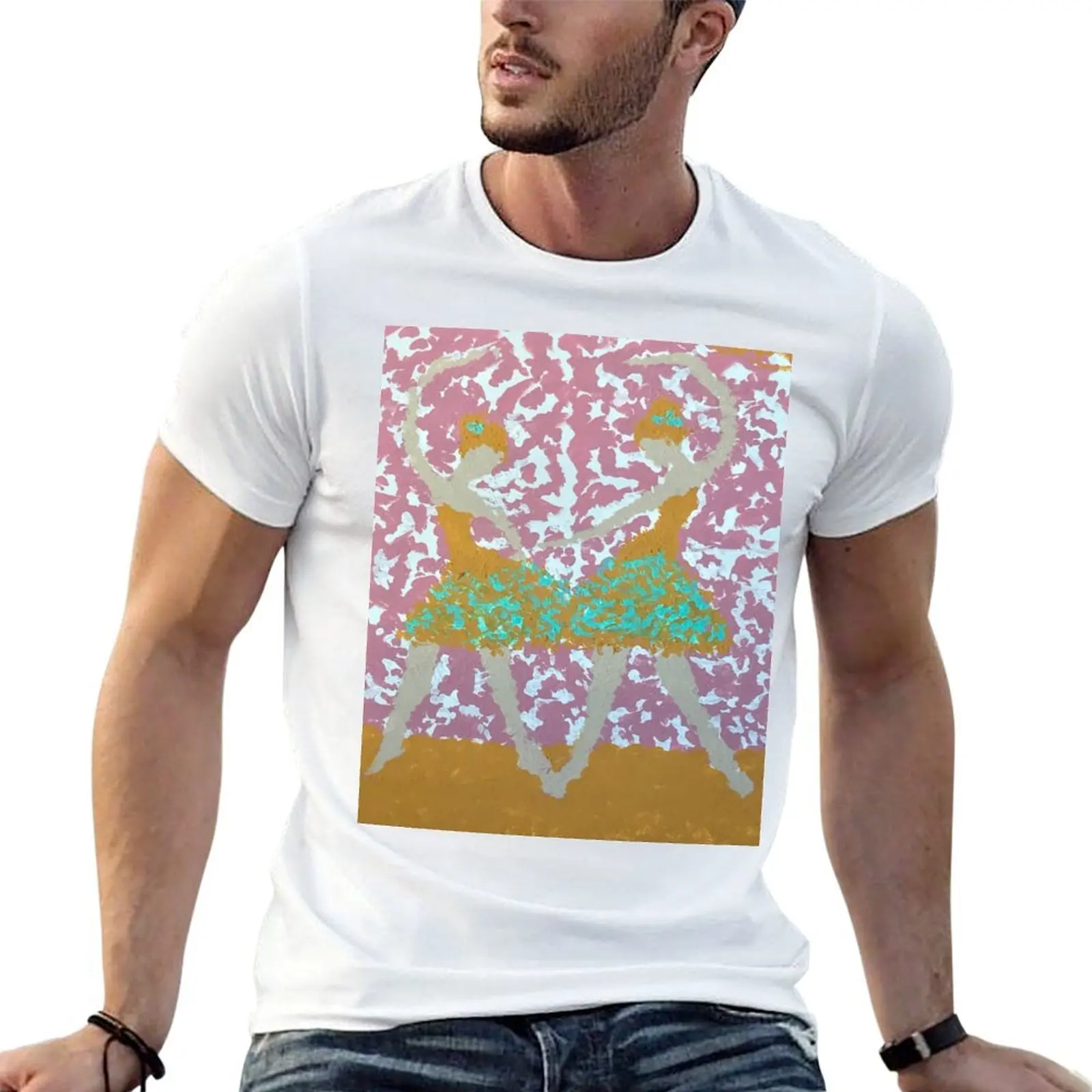 Two Dancers T-Shirt man t shirts for men cotton t shirt man t shirt for man 100 percent cotton T-shirt