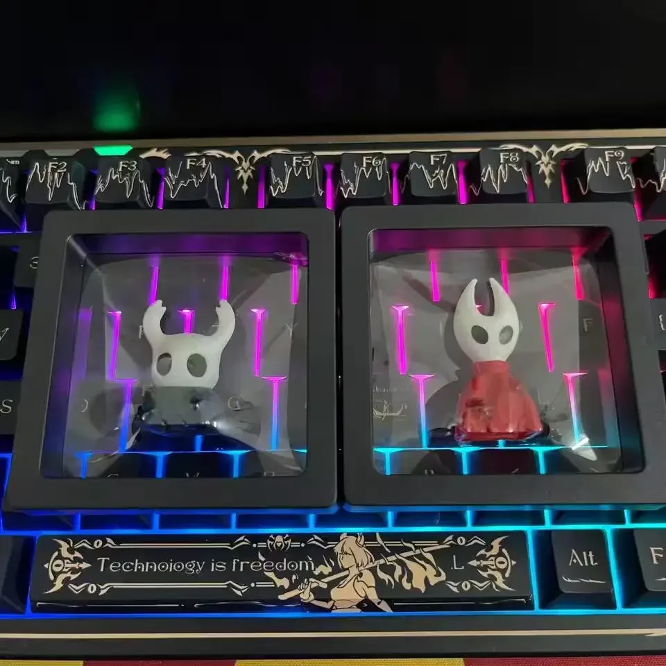 The Hollow Knight Tastenkappe, leicht, transparent, Persönlichkeit, Kunstharz, mechanische Tastatur, Anime, einzeln, individuell angepasste Tastenkappe, ESC, Original R4 – Detail 7