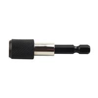 2pcs Hex Shank 60mm Keyless Drill Chuck Driver Quick Change Convertor Adapter Big Spherical Grip Anti-slip Clamping Diameter