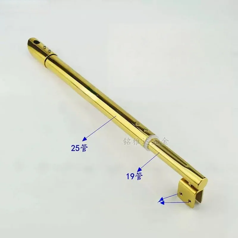 1PCS Stainless steel Shower Glass door fixed rod/clip,Bathroom glass support bar,length 30/40/50/60/70cm(DG1451)