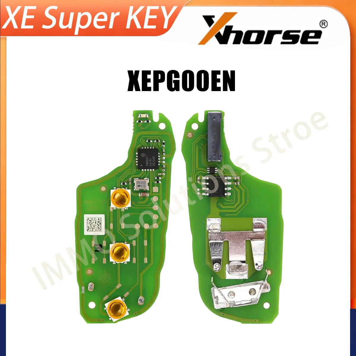 XHORSE XEPG00EN PCB Board Super Remotes with XT27B Super Chip 3 Buttons( NO Case )