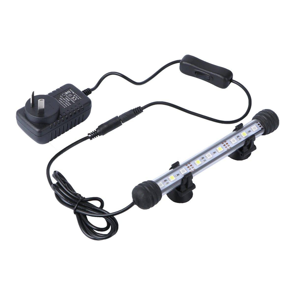 

1Pc Fish Tank Decorative Lamp Aquarium LED Lighting Lamp Waterproof Aquatic Plant Lamp for Home Aquarium Fish Tank Blue White (1