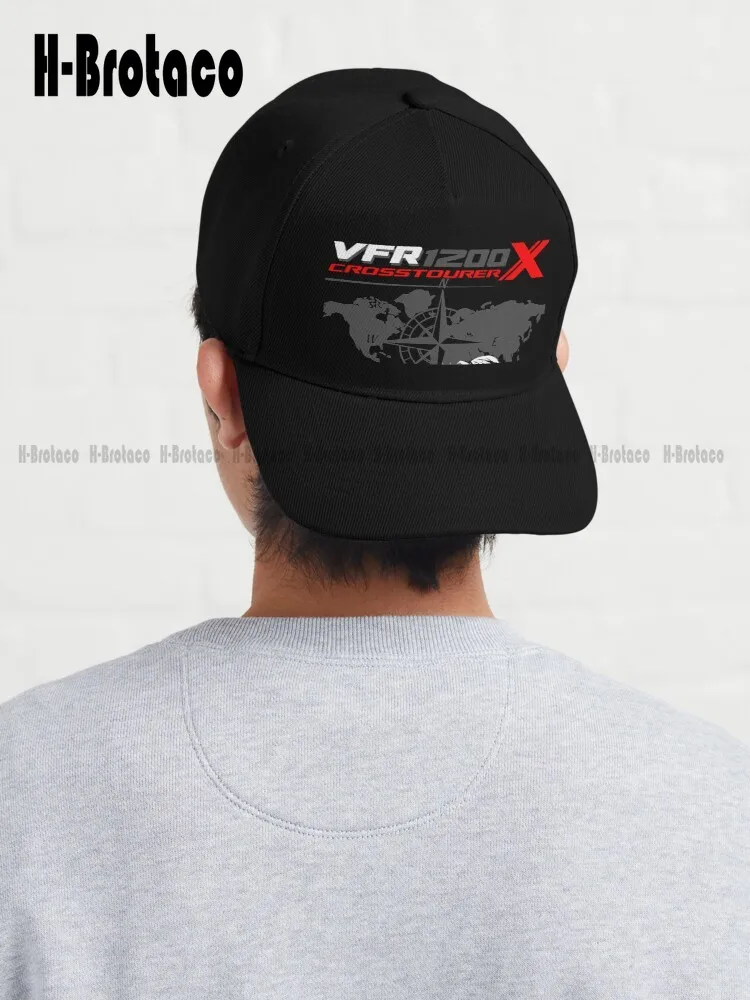 Motorcycles Motorbike Hon Vfr 1200 X Crosstourer Baseball Cap Pink Caps Comfortable Best Girls Sports Quick Dry Mesh Cap Cartoon