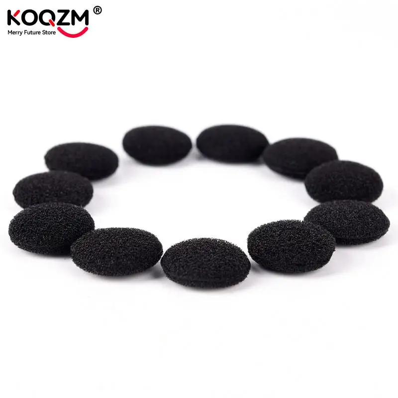 30pcs Sponge Covers Tips Black - Earphone Foam Tip ulasan dan harga