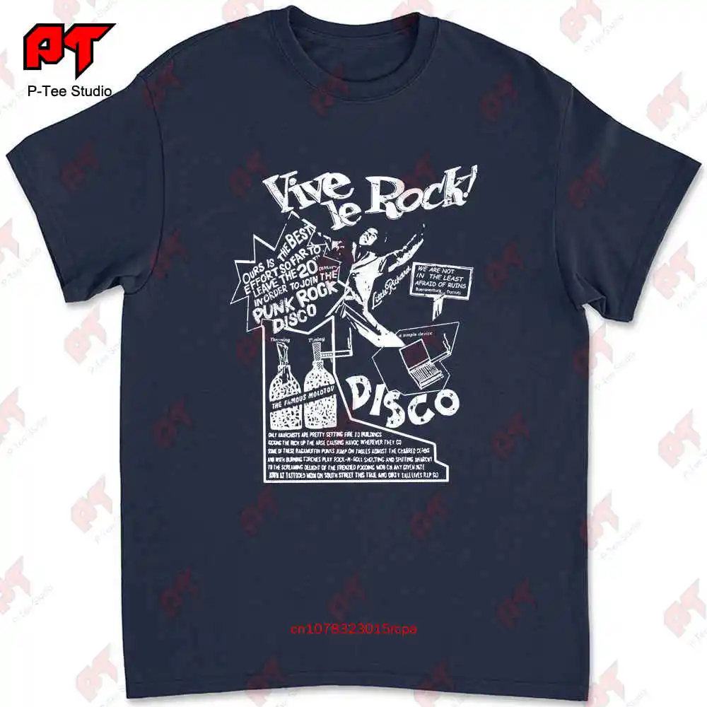 Seditionaries Vive Le Rock T-shirt 3N0S