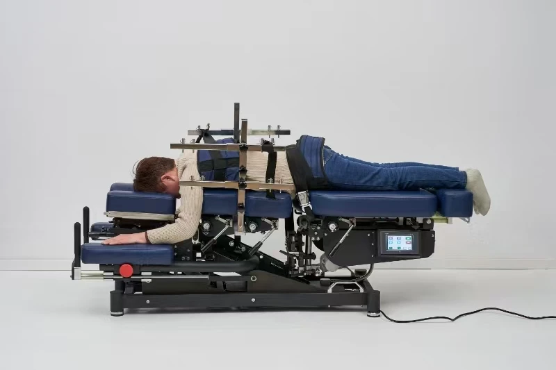 Physiotherapy Bed Chiropractic Bed Electric Height Adjustable Professional Manual Chiropractic Drop Table