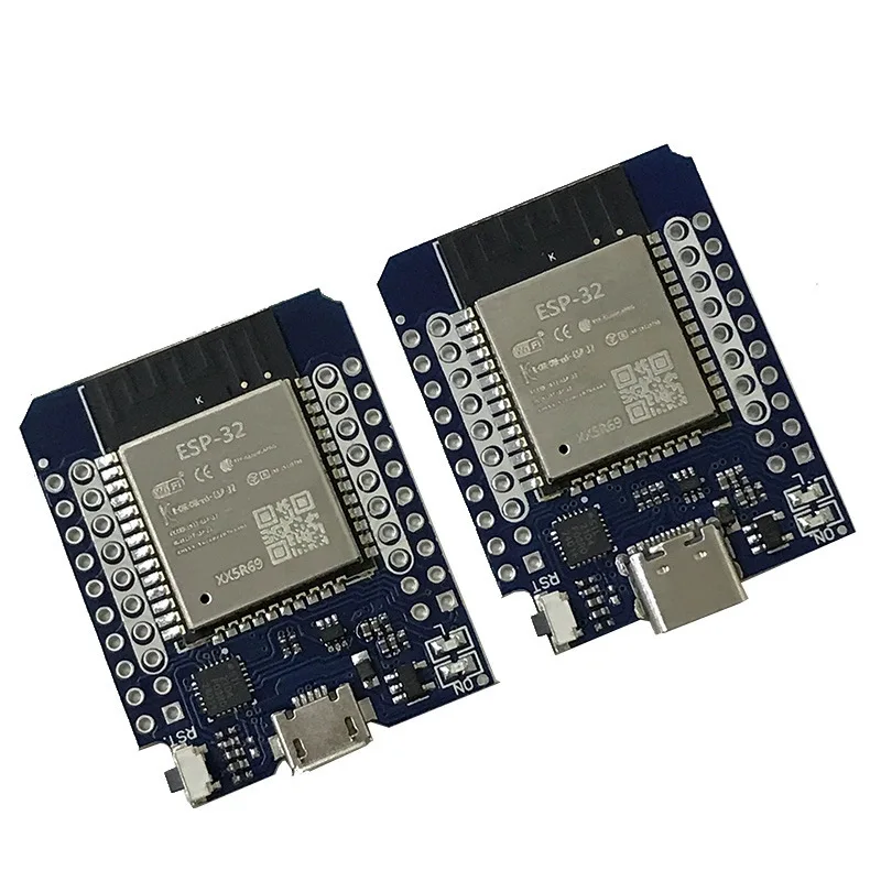 Kit de développement LIVE MINI ESP32, carte de développement avec module ESP32, WiFi sans fil et Bluetooth 2-en-1, CPU double cœur ESP32