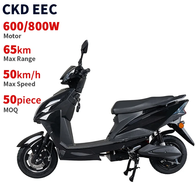 

Equipment Smart Library High-performance Electric Motorcycle 600W/800W 40-50km/h Speed 45-65km Range Electric Motorbike Moto