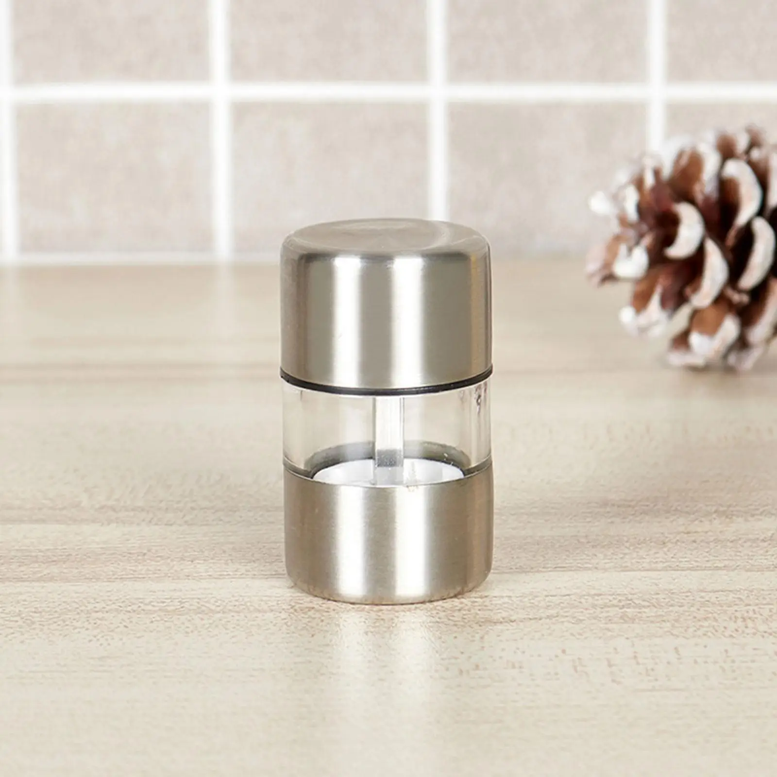 Mini Manual Salt Pepper Grinder Stainless Steel Mill Grinder For Herb Pepper Spice Rose Kitchen Tools