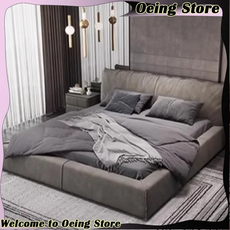 

Double Aesthetic Bed Fancy Frame Sleeping Children Bed Headboards Modern Muebles Para El Hogar Bedroom Furniture Accessories
