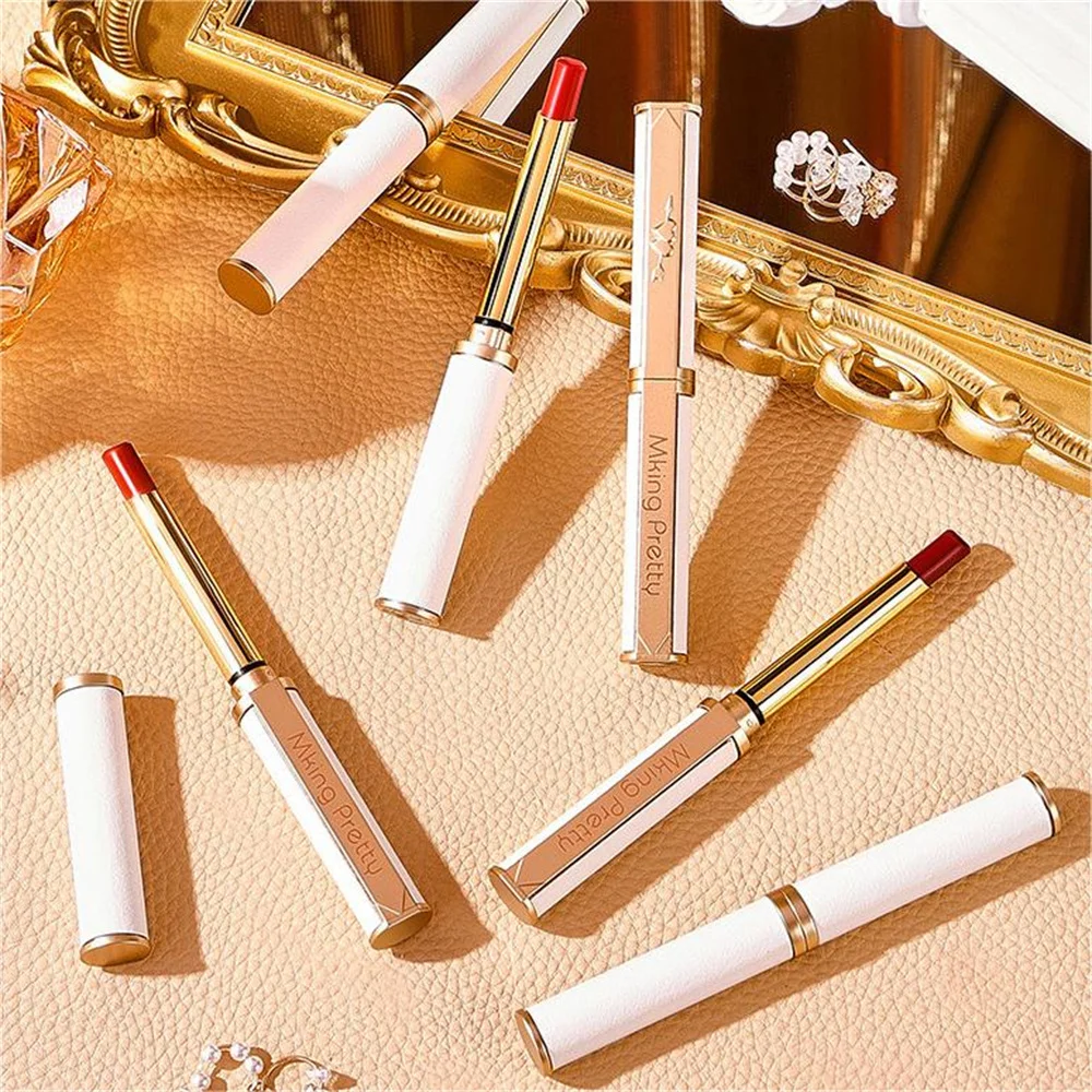 New Honey Lipstick Moisturizing Long-lasting Lip Gloss Gold Tube Liquid Lipsticks Korean MakeupTools Wholesale