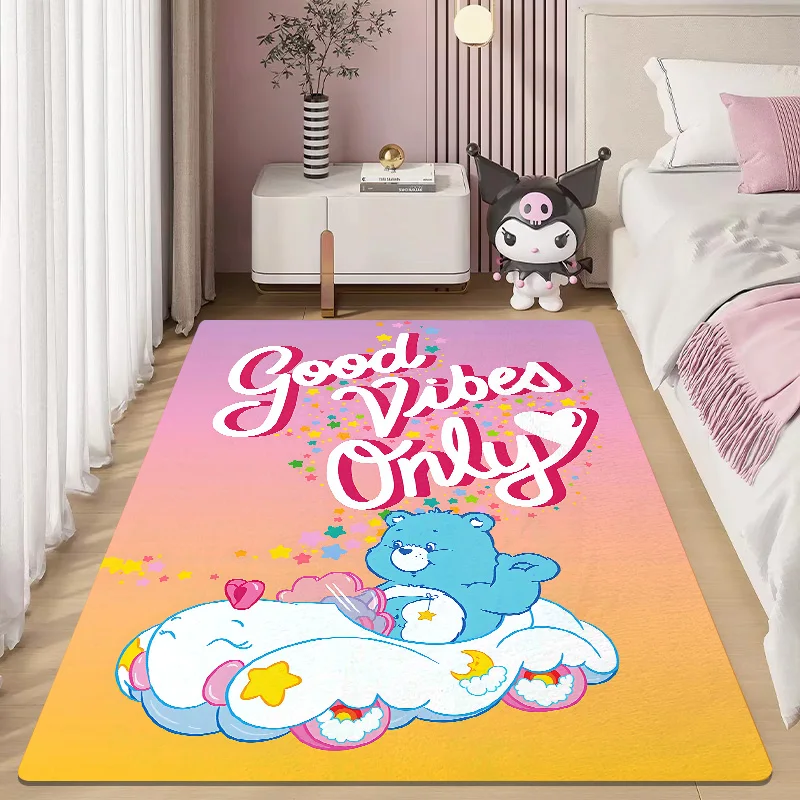 

Коврик Care Bears, напольный коврик, коврик для ванной, коврик для прихожей, ковер для ванной комнаты, коврики для комнаты, коврик для входа, моющийся нескользящий кухонный коврик для дома