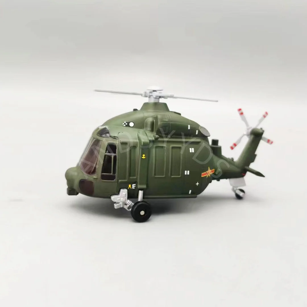 Cartoon Q-version Z-20 Helicopter Model Alloy China Air Show Z-20 Universal Miniature Airplane Toy Planes For Kids Military