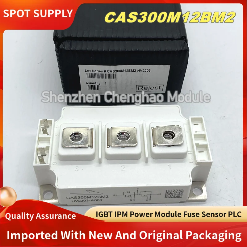 

CAS120M12BM2 CAS200M12BM2 CAS300M12BM2 CAS200M17BM2 CAS300M17BM2 Silicon Carbide Module