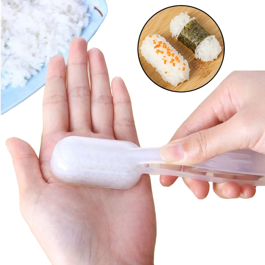 Herramientas para hacer Sushi, moldes Onigiri para preparar Deco, molde para Sushi, molde para arroz, accesorios moldeadores para molde de bolas de arroz para Sushi