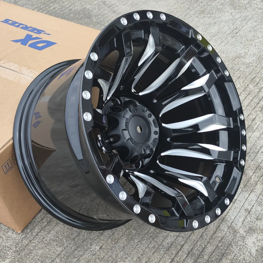 

Hot Selling Custom 15 Inch Cast Wheels Pcd 6-139.7mm 5-114.3 Mm 5-139.7mm ET-44 Passenger Car Wheels Multi Spoke New Product