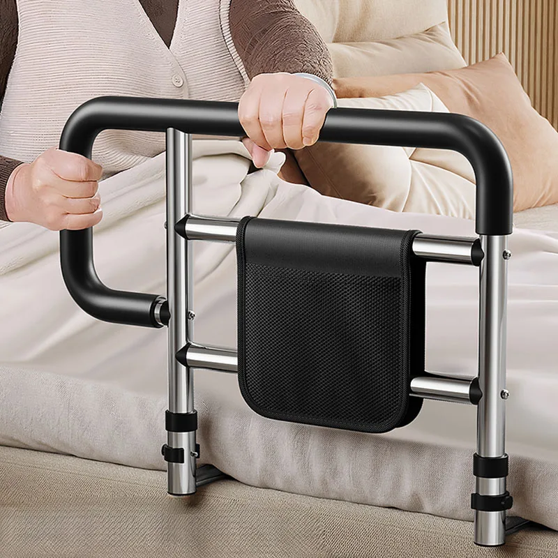 Anti-fall Senior Bed Rails Wake-up Aid Bedside Armrest Elderly Get-up Device To Help Veiligheidsbeveiliging Railing Elderly Home