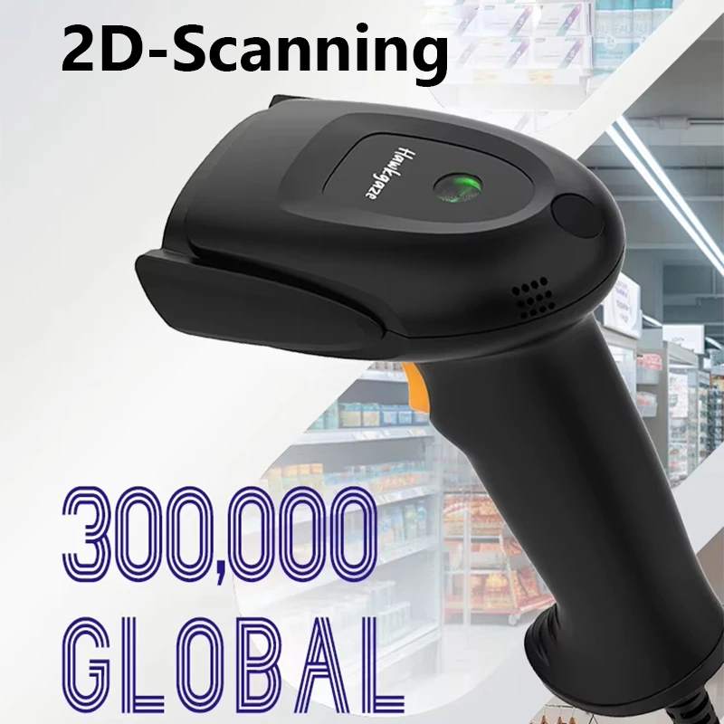 Wholesale 1D Barcode Reading Machine Easy-to-Read Android Barcode Scanner LED Light Source for Mobile Use RS232 Interface A4