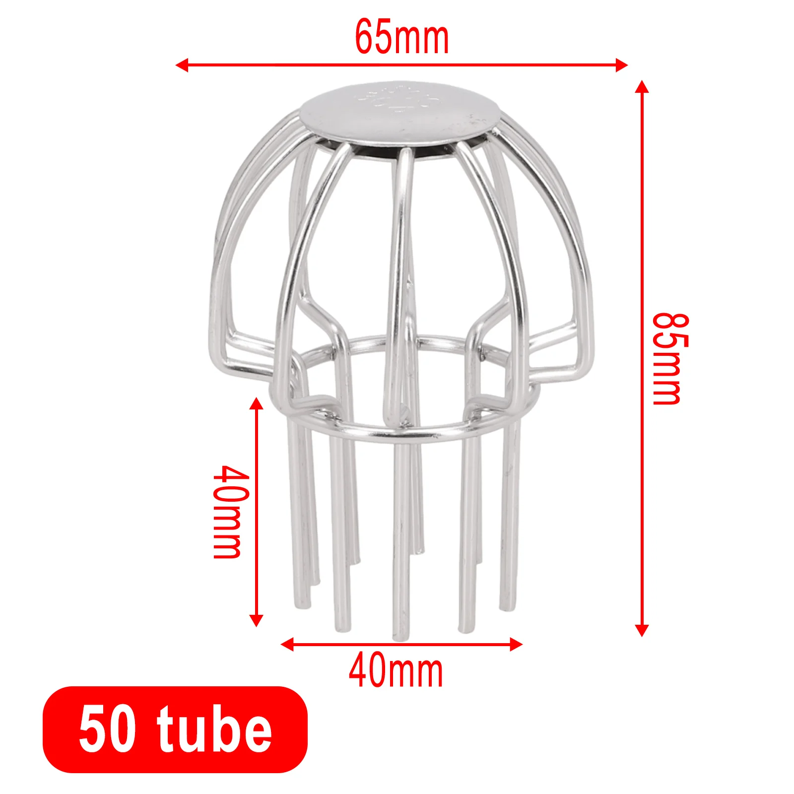 Gutter Leaf Guard Mesh, 304 Stainless Anti-Clog Strainer For Quick Drainage, Roof Downpipe Debris Filter For Balcony Garden Pool