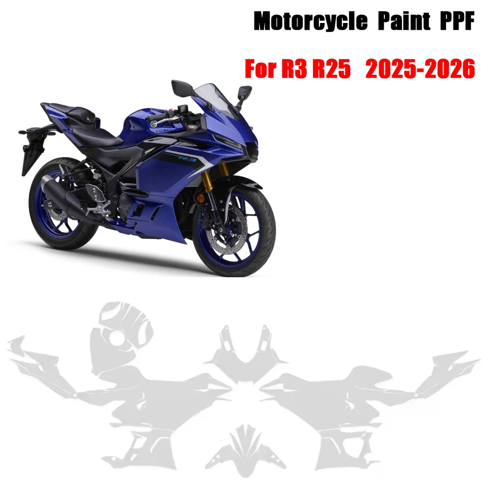 ヤマハ-r3-r25-tpu-透明-2025-2026-バイク用塗料保護フィルム-r3-r25-燃料タンク保護アンチスクラッチフィルム