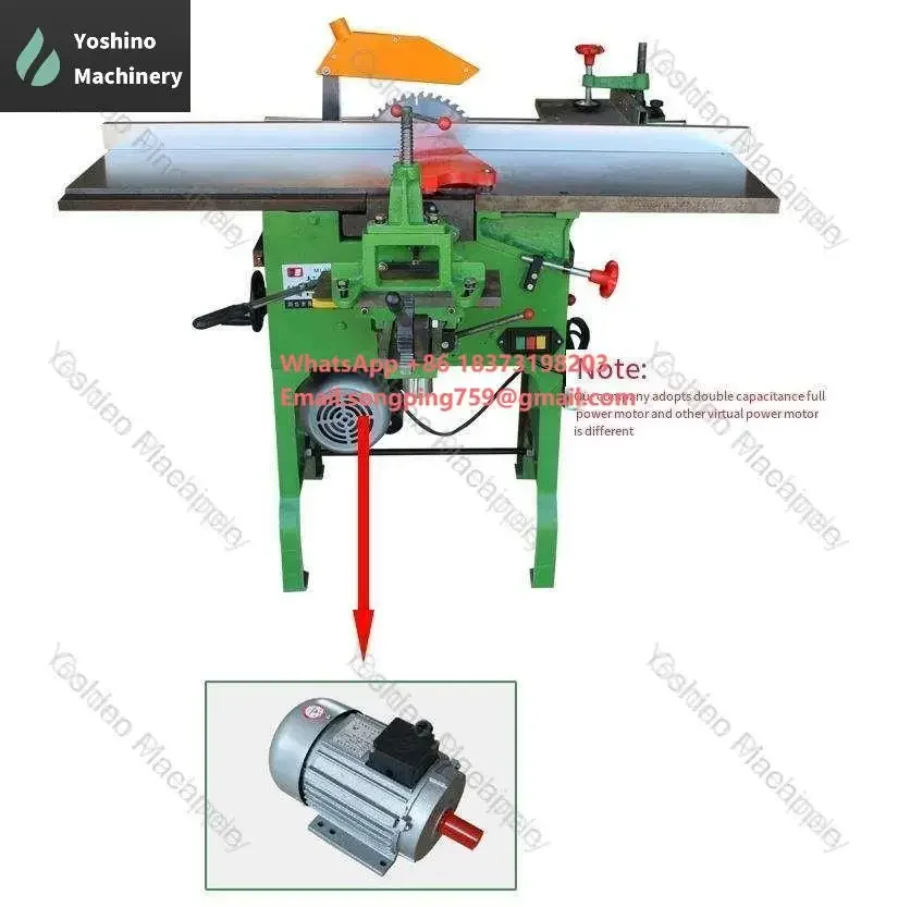 

Многофункциональный деревообрабатывающий станок 260 мм: универсальный деревообрабатывающий верстак с функциями пилы, рейсмуса, фрезеровки, сверления и врезки пазов.