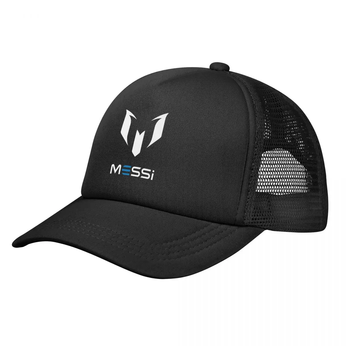 Messied Football Soccer Baseball Cap With Mesh Casual Sports Snapback Hat For Unisex Casquette Fit All Size