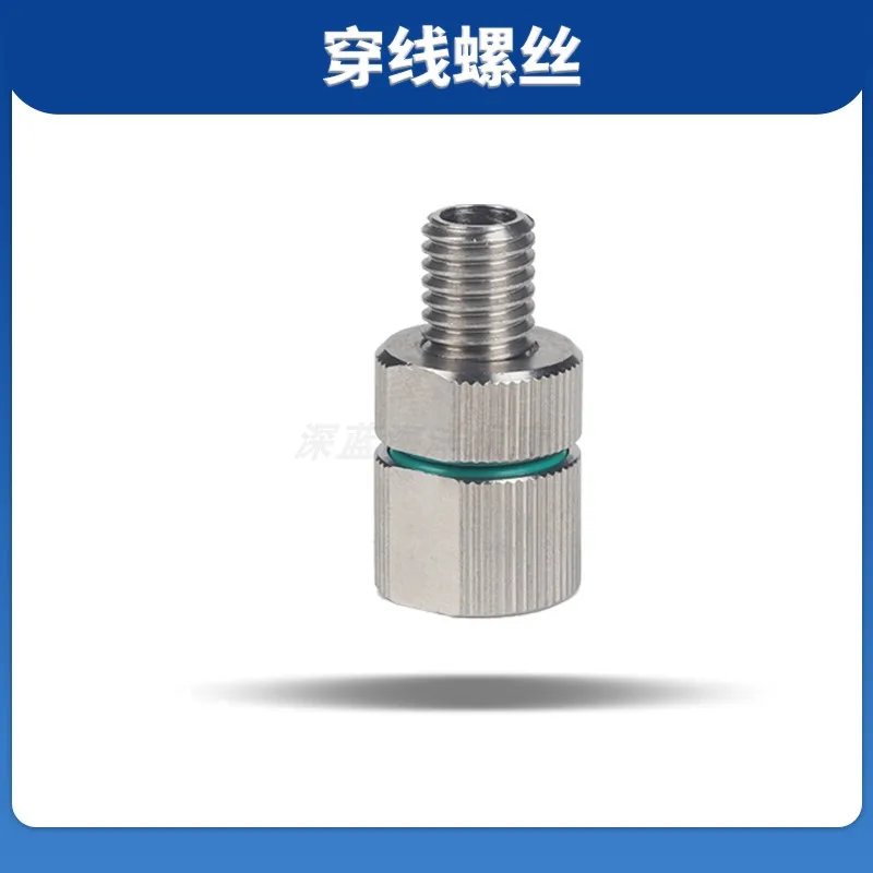 Threading Screws M10 Hollow Screws Robotic Rov Waterproof Sealing Chamber Bolts Watertight Threader