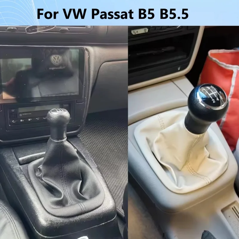

Manual Gear Shift Knob Gear Lever Gear Shift / Gear Shifter Boot Case For VW Passat B5 B5.5 FL 3B2 3B5 1998 1999 2000 2001-2004